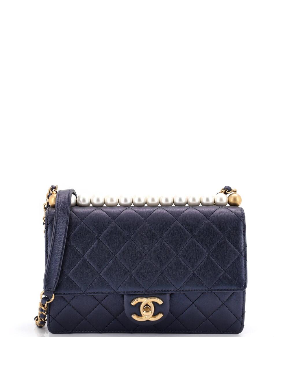 Chanel Chic Pearls Flap Bag Quilted #370880C43B
